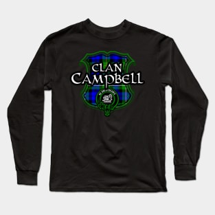Campbell Sur Scottish Clan Tan Long Sleeve T-Shirt